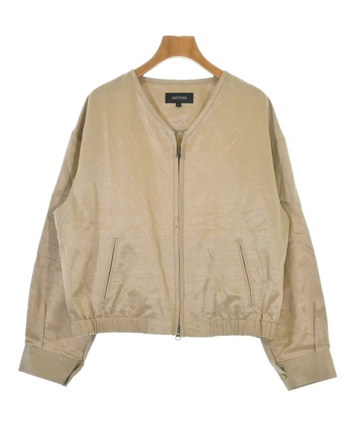 UNTITLED(アンタイトル)ブルゾン ベージュ サイズ:4(XL位)/2200642871046