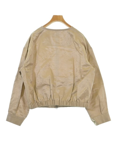 UNTITLED（アンタイトル）ブルゾン ベージュ サイズ:4(XL位) レディース/2200642871046