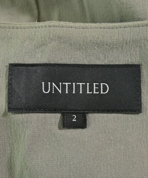 UNTITLED（アンタイトル）その他 カーキ サイズ:2(M位) レディース/2200643030015