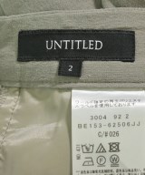 UNTITLED（アンタイトル）その他 カーキ サイズ:2(M位) レディース/2200643030022