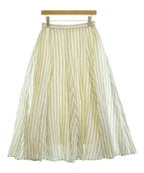 UNTITLED(アンタイトル)ロング・マキシ丈スカート 白 サイズ:2(M位)/2200643030138