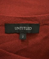 UNTITLED（アンタイトル）ニット・セーター 赤 サイズ:2(M位) レディース/2200643030169