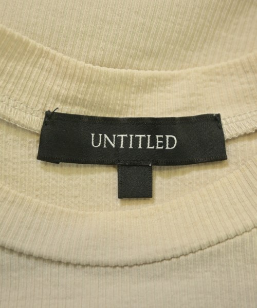 UNTITLED（アンタイトル）Tシャツ・カットソー ベージュ サイズ:M レディース/2200643030213