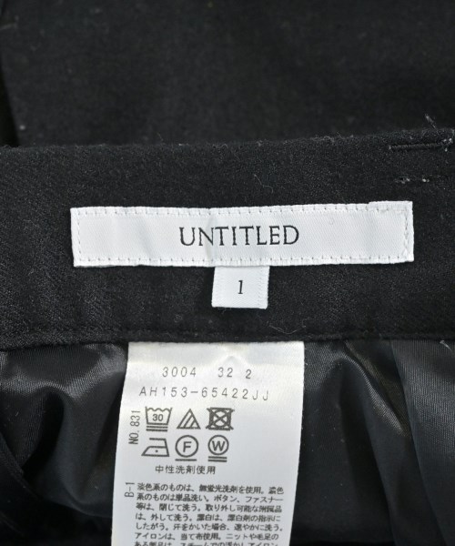 UNTITLED（アンタイトル）その他 黒 サイズ:1(S位) レディース/2200616718018