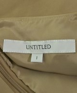 UNTITLED（アンタイトル）ワンピース ベージュ サイズ:1(S位) レディース/2200641000034