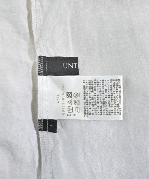 UNTITLED（アンタイトル）ブラウス グレー サイズ:1(S位) レディース/2200648259046