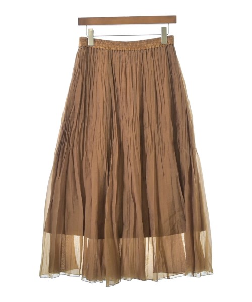 UNTITLED（アンタイトル）ロング・マキシ丈スカート 茶 サイズ:2(M位) レディース/2200645886023