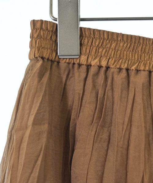 UNTITLED（アンタイトル）ロング・マキシ丈スカート 茶 サイズ:2(M位) レディース/2200645886023