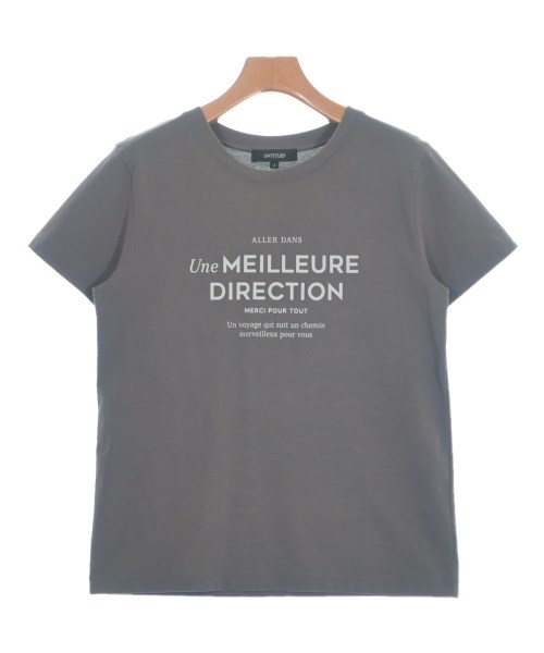 UNTITLED(アンタイトル)Tシャツ・カットソー グレー サイズ:2(M位)/2200645886030