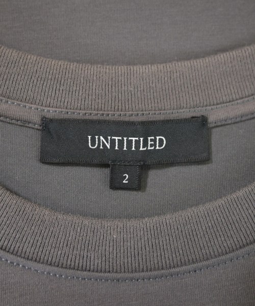 UNTITLED（アンタイトル）Tシャツ・カットソー グレー サイズ:2(M位) レディース/2200645886030