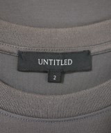 UNTITLED（アンタイトル）Tシャツ・カットソー グレー サイズ:2(M位) レディース/2200645886030