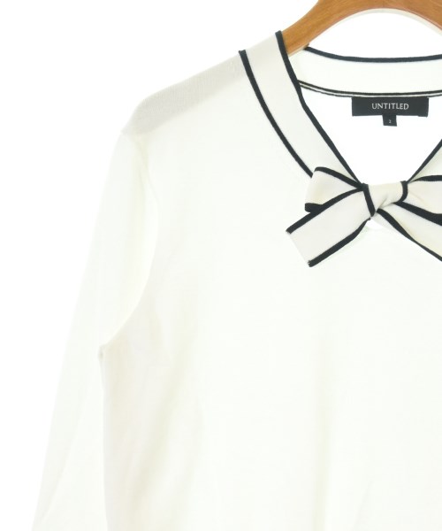 UNTITLED（アンタイトル）ニット・セーター 白 サイズ:2(M位) レディース/2200652256024