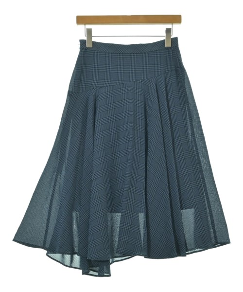 UNTITLED（アンタイトル）ロング・マキシ丈スカート 青 サイズ:2(M位) レディース/2200645650020