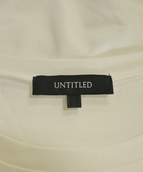 UNTITLED（アンタイトル）Tシャツ・カットソー 白 サイズ:M レディース/2200644633093