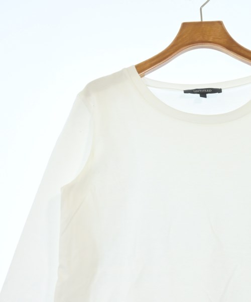 UNTITLED（アンタイトル）Tシャツ・カットソー 白 サイズ:M レディース/2200644633093
