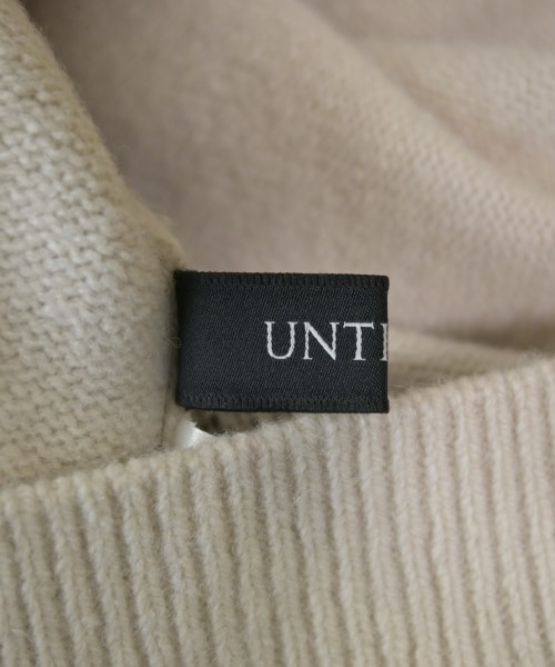 UNTITLED（アンタイトル）ニット・セーター ベージュ サイズ:M レディース/2200645912043