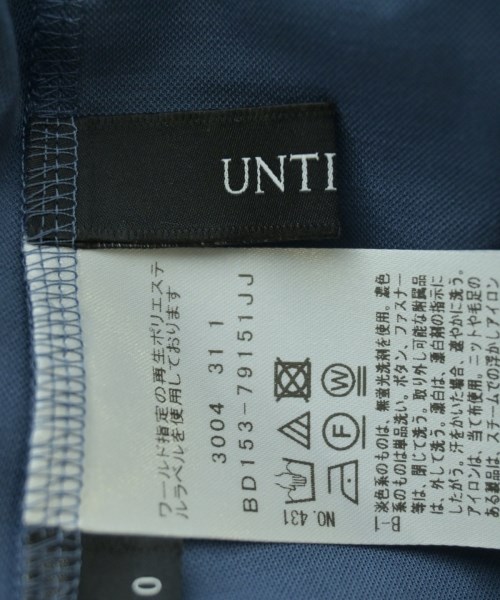 UNTITLED（アンタイトル）ロング・マキシ丈スカート 青 サイズ:0(XS位) レディース/2200646217154