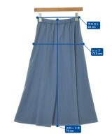UNTITLED（アンタイトル）ロング・マキシ丈スカート 青 サイズ:0(XS位) レディース/2200646217154