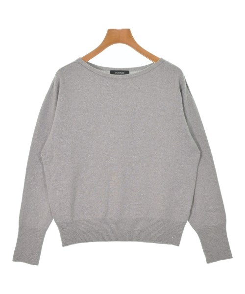 UNTITLED(アンタイトル)ニット・セーター グレー サイズ:M/2200653642017