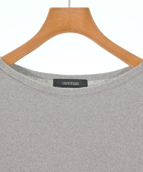 UNTITLED（アンタイトル）ニット・セーター グレー サイズ:M レディース/2200653642017