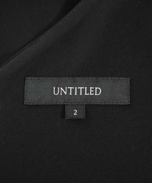 UNTITLED（アンタイトル）ワンピース 黒 サイズ:2(M位) レディース/2200645909036