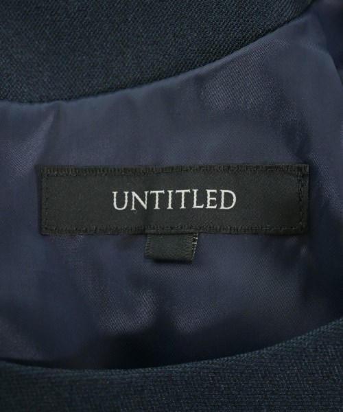 UNTITLED（アンタイトル）ワンピース 紺 サイズ:L レディース/2200645909043