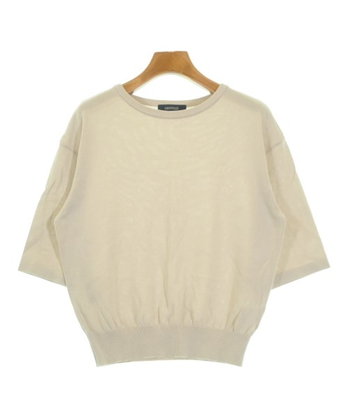 UNTITLED(アンタイトル)ニット・セーター ベージュ サイズ:2(M位)/2200645909135