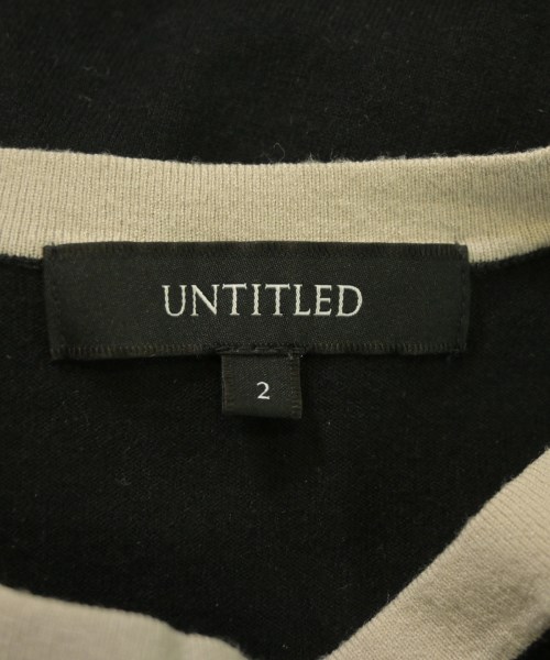 UNTITLED（アンタイトル）ニット・セーター 黒 サイズ:2(M位) レディース/2200645909159
