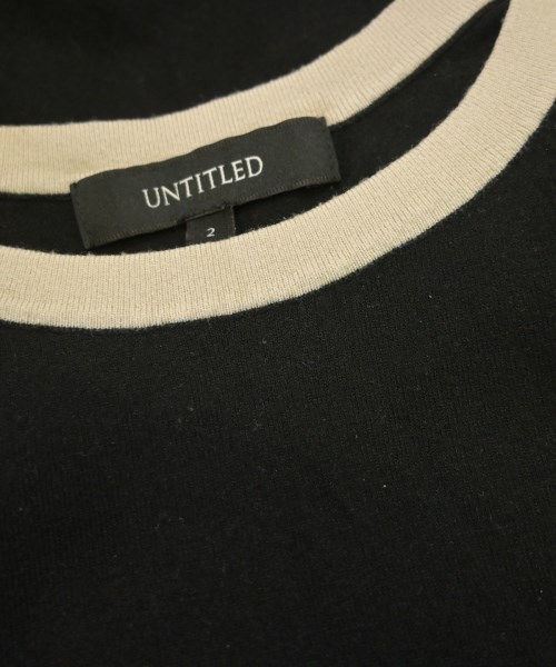 UNTITLED（アンタイトル）ニット・セーター 黒 サイズ:2(M位) レディース/2200645909159