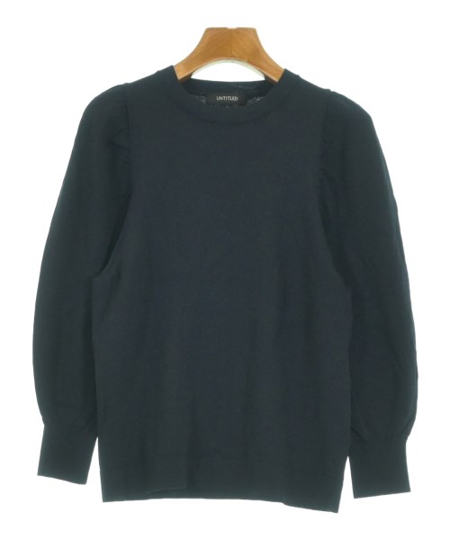 UNTITLED(アンタイトル)ニット・セーター 紺 サイズ:2(M位)/2200645909166