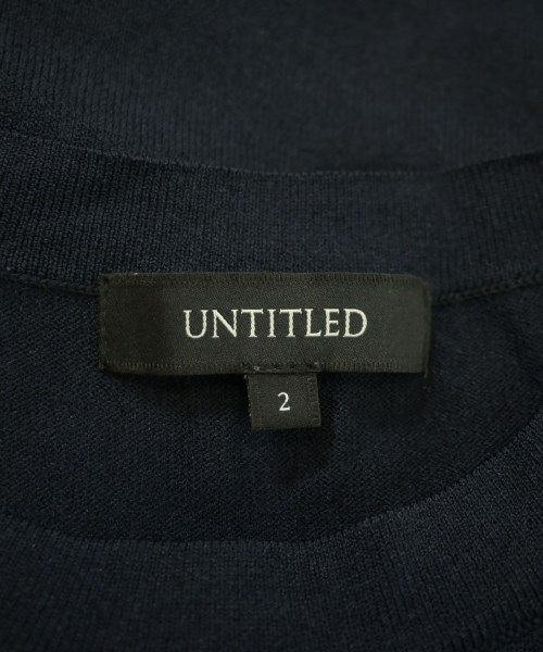 UNTITLED（アンタイトル）ニット・セーター 紺 サイズ:2(M位) レディース/2200645909166