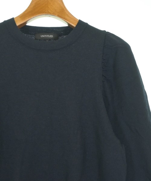 UNTITLED（アンタイトル）ニット・セーター 紺 サイズ:2(M位) レディース/2200645909166