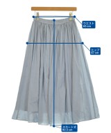 UNTITLED（アンタイトル）ロング・マキシ丈スカート 青 サイズ:2(M位) レディース/2200645909203