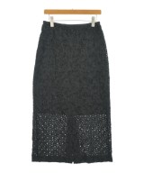 UNTITLED（アンタイトル）ロング・マキシ丈スカート 黒 サイズ:3(L位) レディース/2200645909234