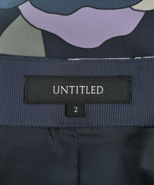 UNTITLED（アンタイトル）ロング・マキシ丈スカート 紺 サイズ:2(M位) レディース/2200645909241