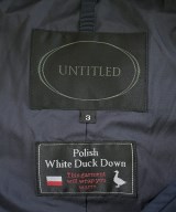 UNTITLED（アンタイトル）ダウンコート 紺 サイズ:3(L位) レディース/2200646516028