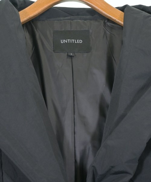 UNTITLED（アンタイトル）コート 黒 サイズ:2(M位) レディース/2200645496024