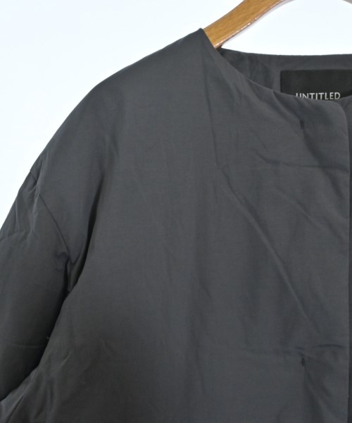 UNTITLED（アンタイトル）ダウンコート グレー サイズ:2(M位) レディース/2200645496031