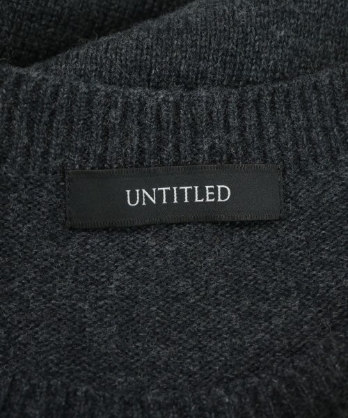 UNTITLED（アンタイトル）ニット・セーター グレー サイズ:M レディース/2200645496086