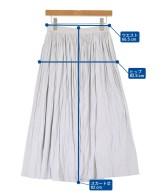 UNTITLED（アンタイトル）ロング・マキシ丈スカート グレー サイズ:2(M位) レディース/2200645496116