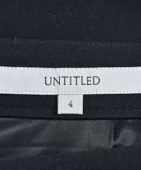 UNTITLED（アンタイトル）ひざ丈スカート 紺 サイズ:4(XL位) レディース/2200645496154