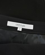 UNTITLED（アンタイトル）ひざ丈スカート 黒 サイズ:4(XL位) レディース/2200645496161