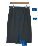 UNTITLED（アンタイトル）ひざ丈スカート 黒 サイズ:4(XL位) レディース/2200645496161