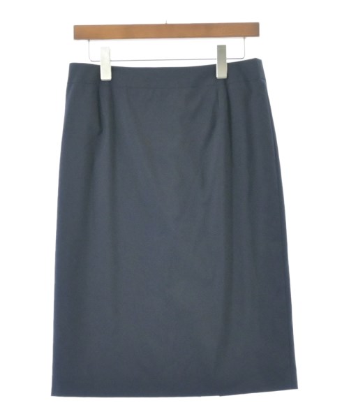 UNTITLED(アンタイトル)ひざ丈スカート 紺 サイズ:4(XL位)/2200645496178
