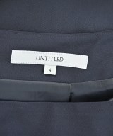 UNTITLED（アンタイトル）ひざ丈スカート 紺 サイズ:4(XL位) レディース/2200645496178
