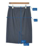 UNTITLED（アンタイトル）ひざ丈スカート 紺 サイズ:4(XL位) レディース/2200645496178