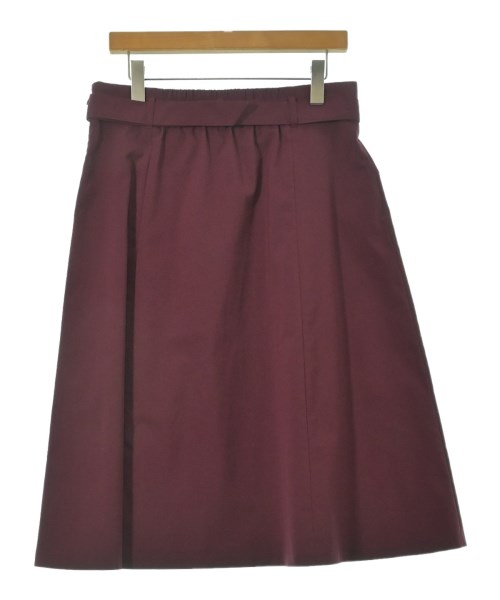 UNTITLED（アンタイトル）ロング・マキシ丈スカート 赤 サイズ:44(XL位) レディース/2200648248156