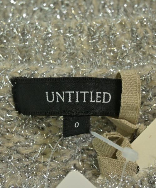 UNTITLED（アンタイトル）カーディガン シルバー サイズ:XS レディース/2200654236017