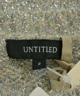 UNTITLED（アンタイトル）カーディガン シルバー サイズ:XS レディース/2200654236017