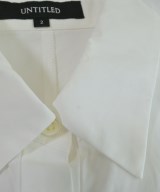 UNTITLED（アンタイトル）カジュアルシャツ 白 サイズ:2(M位) レディース/2200645887099